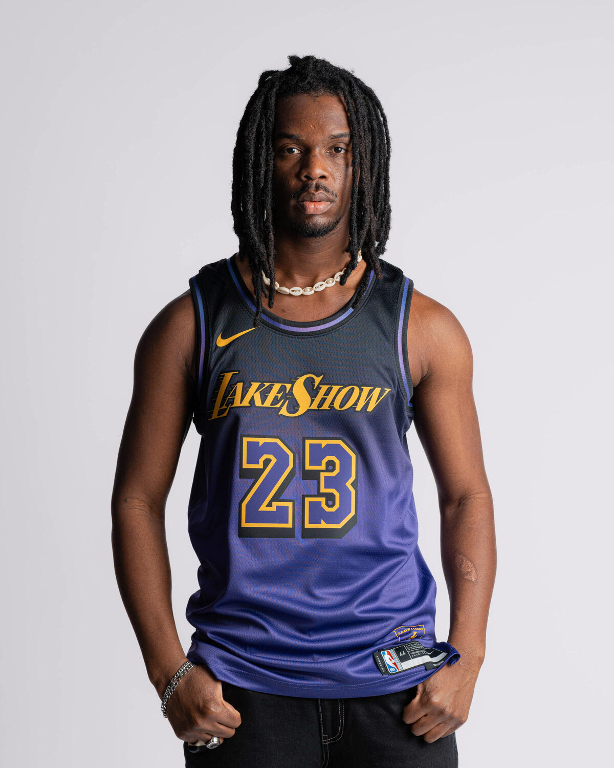 Nike SWINGMAN JERSEY 24/25 City Edition - LA Lakers | FQ4346-504